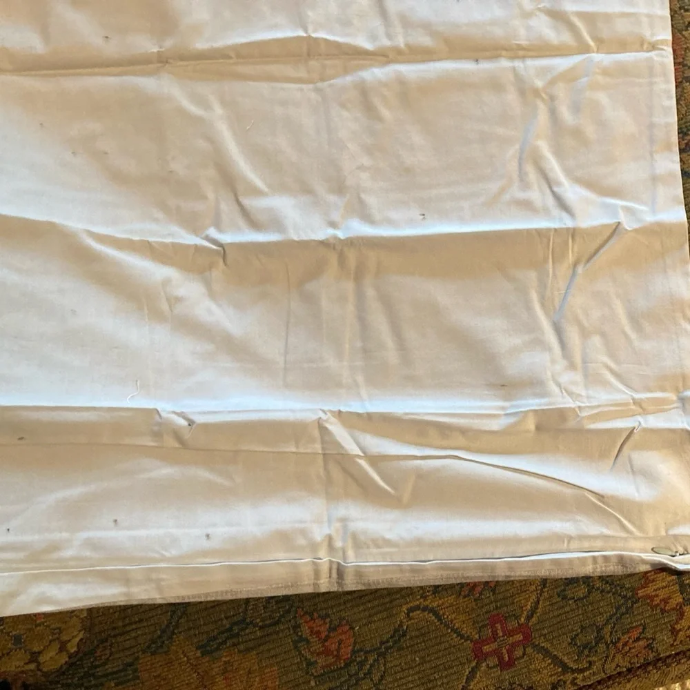Bloomingdale's 1872 Clermont Euro Pillow Sham Cotton Jacquard Ivory- 26” NIP